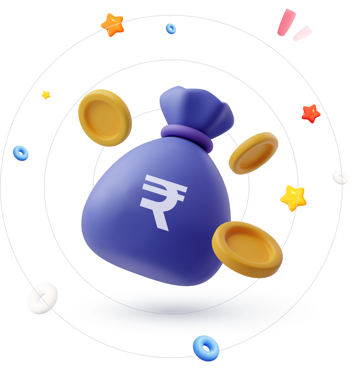 Illustration showing LendiGo's simple and efficient financial process.